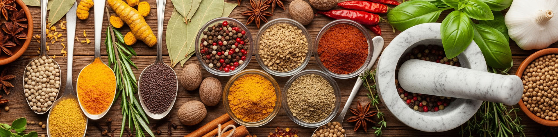 Ozone keeps herbs and spices fresh and safe for longer use
